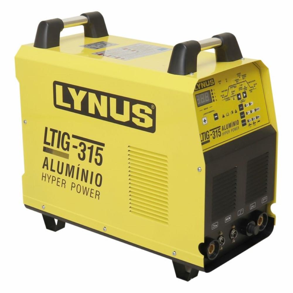 Máquina Inversora de Solda TIG AC/DC 315HP Bivolt para Alumínio Com Garra Negativa  LTIG 315A Lynus - 4