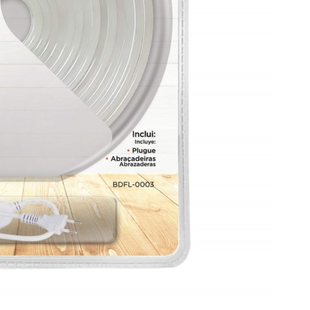 Kit Fita Led Neon 127V 6500K 7W Plug 5m IP65 Black+Decker - 3