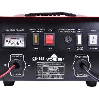 Carregador De Bateria 60/150Ah 12/24V 127V CB16S Worker - 3