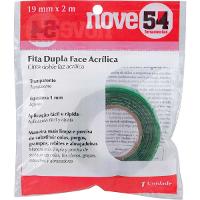 Fita Dupla Face 19mm 2 Metros Acrílica Nove54 - 7