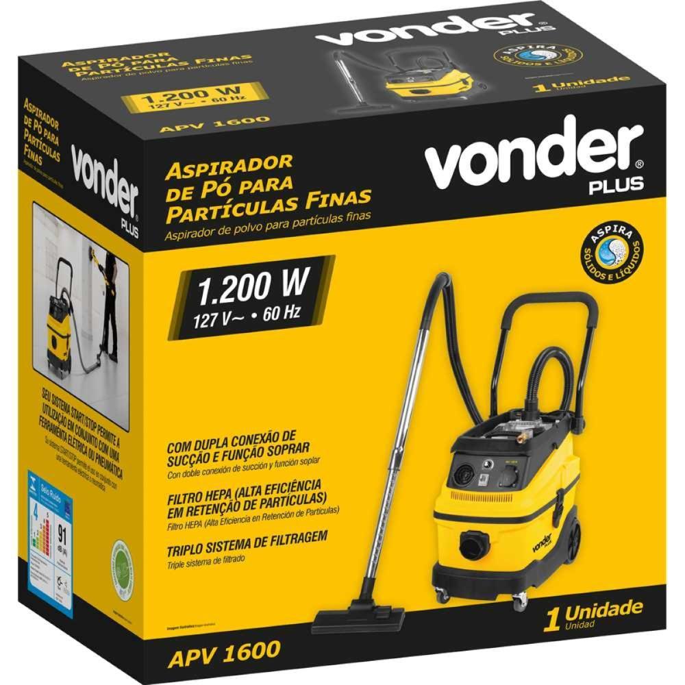 Aspirador De Pó 127V APV1600 Vonder - 6