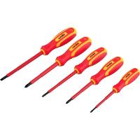 Jogo Chave Fenda/Phillips Isolada 1000V 5pçs LEC60900 Vonder - 1