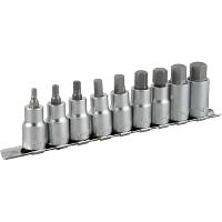 Jogo Soquete Sextavado 1/2'' 3/16-5/8'' Com 9 Pecas Vonder - 1