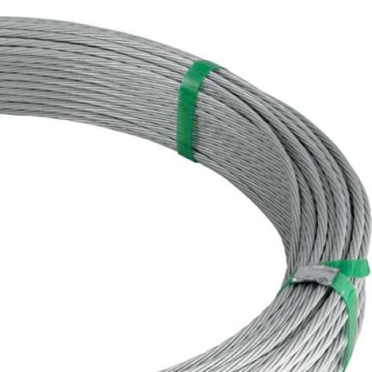 Cordoalha Galvanizado 1/4'' Para Curral 100 Metros Vonder - 1