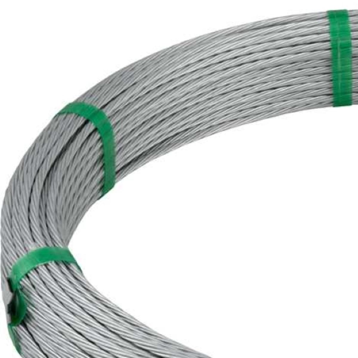 Cordoalha Galvanizado 1/4'' Para Curral 100 Metros Vonder - 2