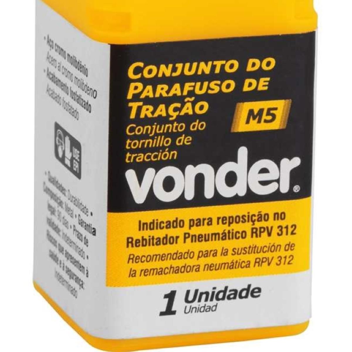 Conjunto Do Parafuso De Tração M5 Para RPV312 Vonder - 5