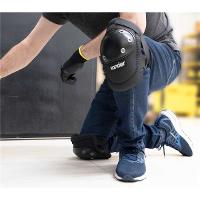 Joelheira De Proteção Com Velcro Preta Vonder - 10