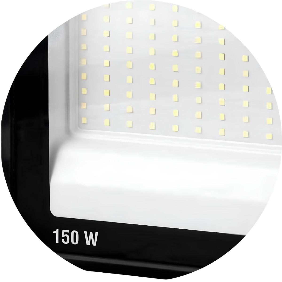 Refletor de LED RLV1503 150W Vonder Bivolt 6500K 110V 220V Luz Branca Alcance 35m Interno Externo - 2