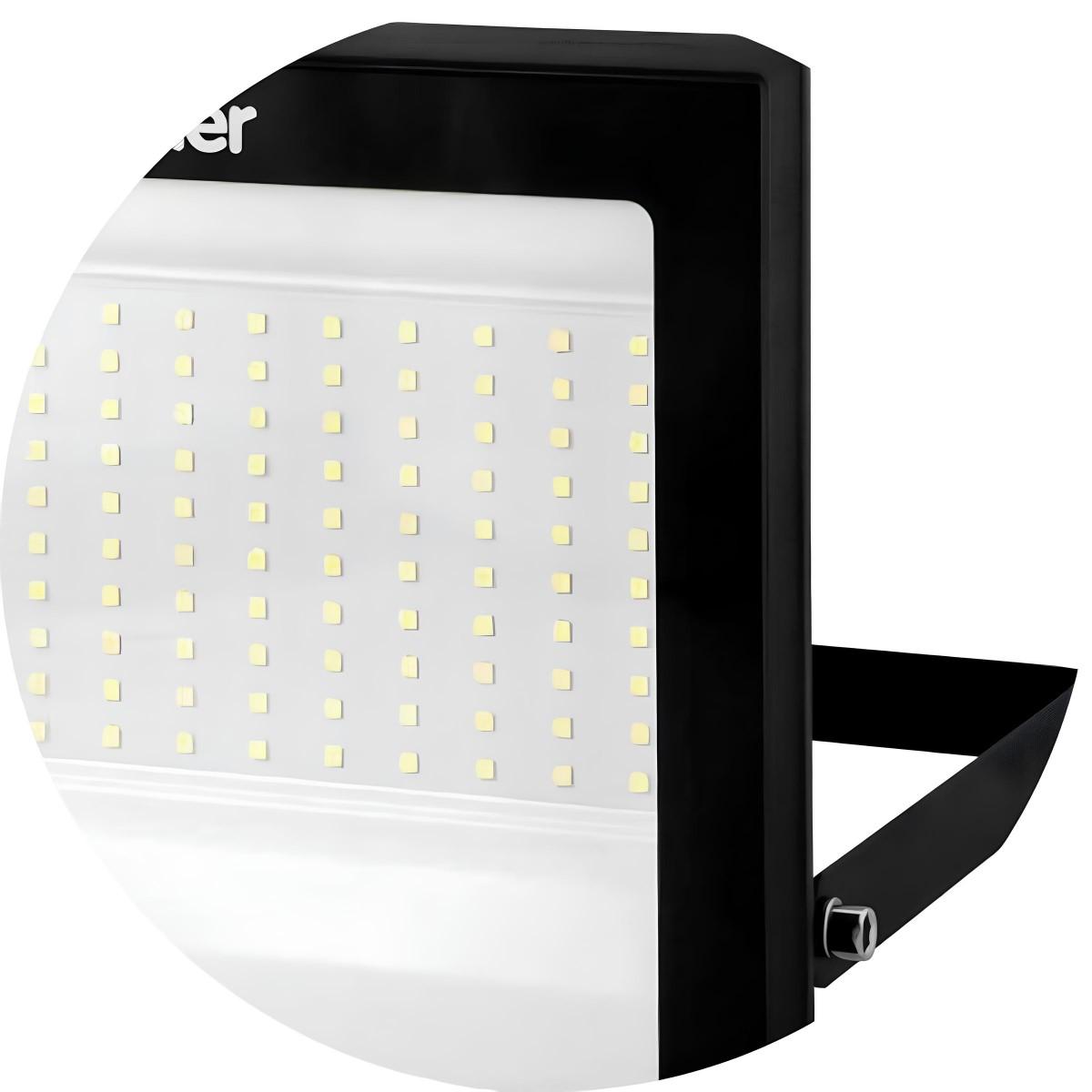 Refletor de LED RLV1503 150W Vonder Bivolt 6500K 110V 220V Luz Branca Alcance 35m Interno Externo - 3
