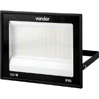 Refletor de LED RLV1503 150W Vonder Bivolt 6500K 110V 220V Luz Branca Alcance 35m Interno Externo - 1