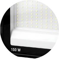 Refletor de LED RLV1503 150W Vonder Bivolt 6500K 110V 220V Luz Branca Alcance 35m Interno Externo - 2