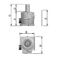 Macaco Garrafa 50 T Hidráulico Com Manômetro MT50 Bovenau - 3