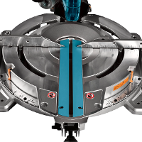 Serra Circular Esquadria 255Mm Sem Fio 18V Cortes 90° Com Sistema AWS e Motor BL DLS111ZU Makita - 3