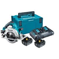 Serra Circular 185Mm Sem Fio 36V Com AWS 2 Baterias Carregador Disco Maleta DHS782PT2J 127V Makita - 1