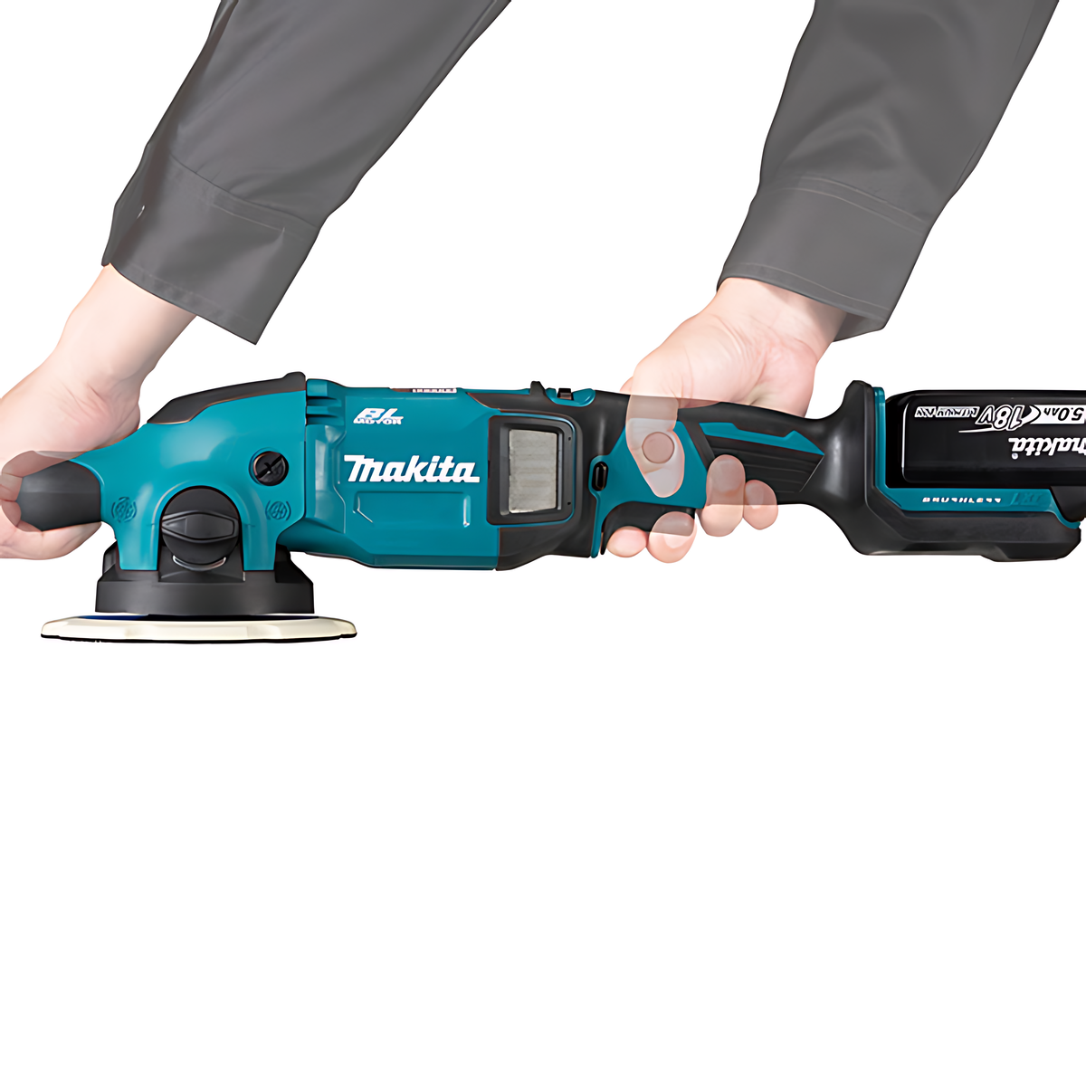 Lixadeira Politriz Rotorbital 125Mm Sem Fio 18V Com 2 Baterias Carregador Bolsa DPO500RTE Makita - 3