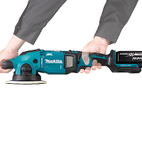 Lixadeira Politriz Rotorbital 125Mm Sem Fio 18V Com 2 Baterias Carregador Bolsa DPO500RTE Makita - 3