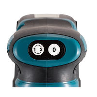 Lixadeira Orbital Sem Fio 18V Com 2 Baterias Carregador Maleta Mak-Pac Saco Coletor DBO480RTJ Makita - 2