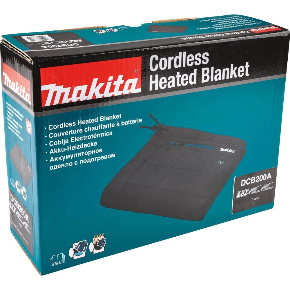 Manta Térmica a Bateria de Poliéster Ideal para Frio Com 3 Níveis de Calor DCB200A Makita - 8