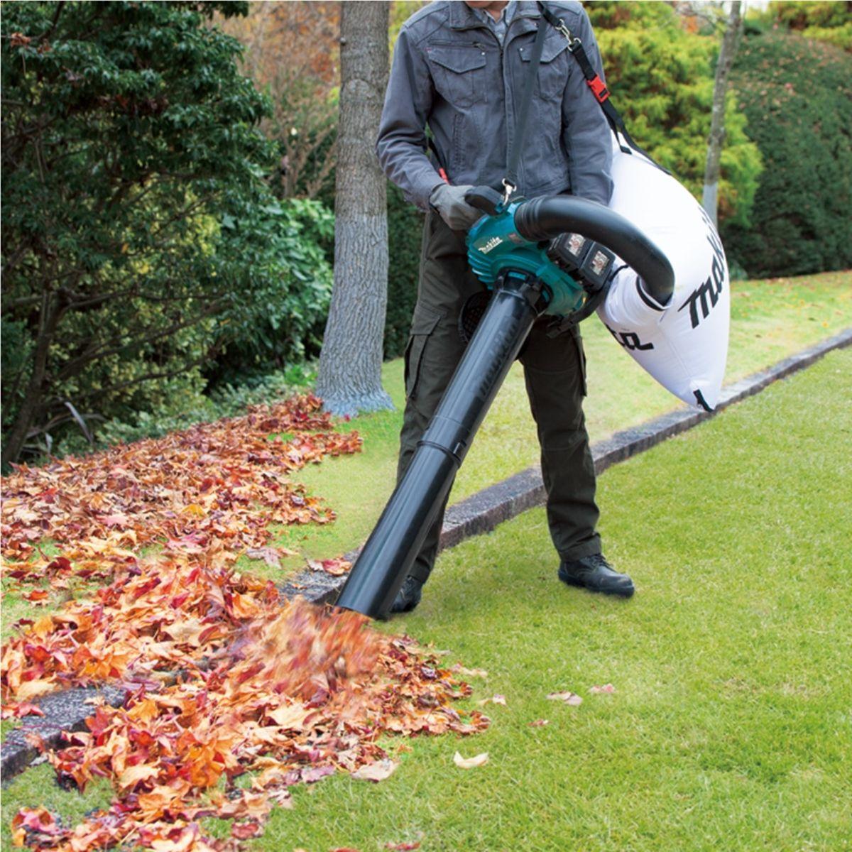 Soprador Sem Fio 36V Portátil Com Cinta de Ombro 2 Baterias Carregador Tubos DUB363PT2V 127V Makita - 7