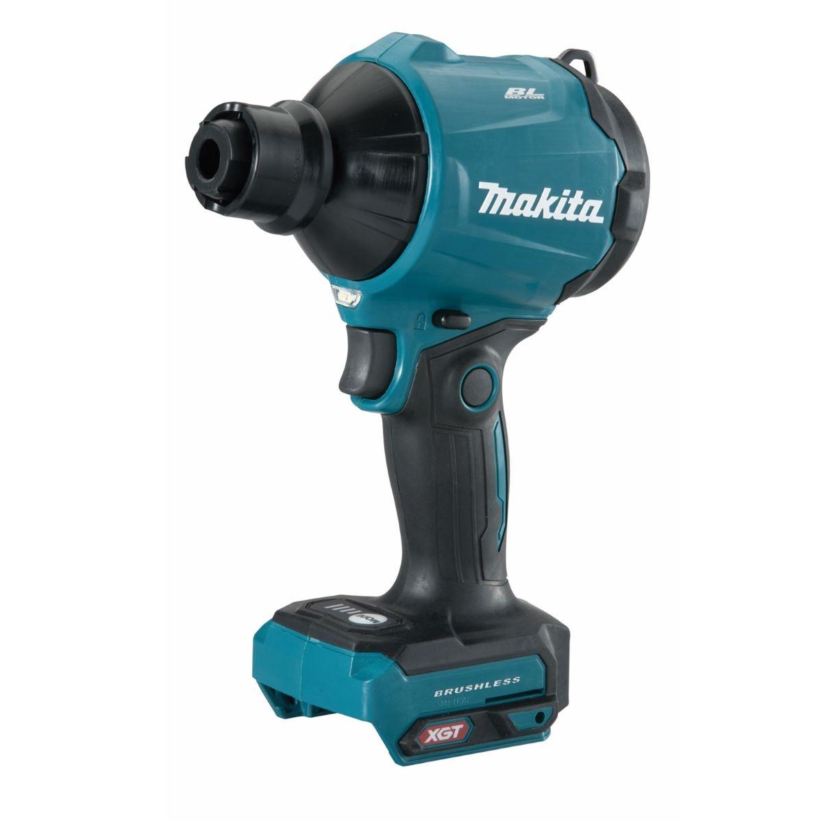 Soprador Inflador Colchão Piscina Balão Boia Sem Fio 40V Max Com Bocais Iluminação AS001GZ Makita - 1