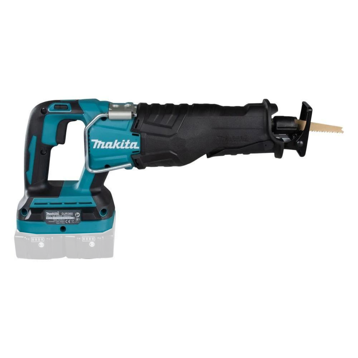 Serra Sabre 18V Sem Fio 3000 GPM Motor BL Resistência Água DJR360Z Makita - 1