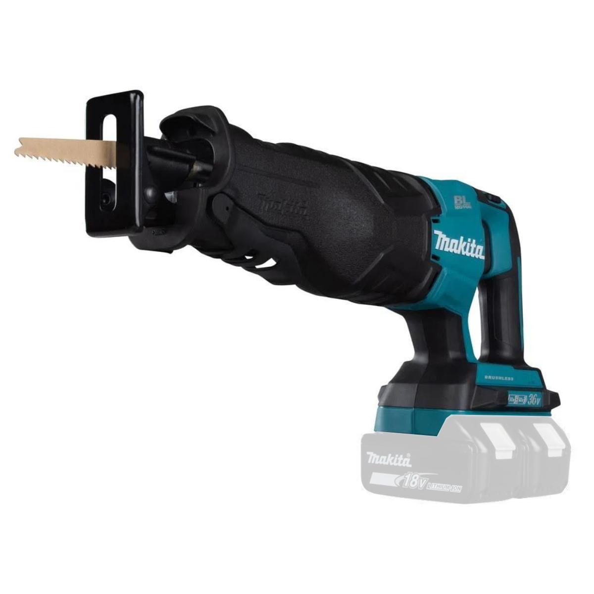 Serra Sabre 18V Sem Fio 3000 GPM Motor BL Resistência Água DJR360Z Makita - 3