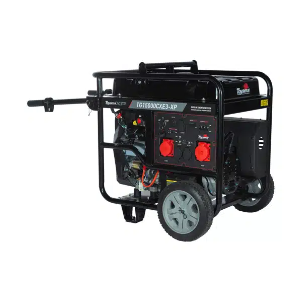 Gerador à Gasolina 17,0 KW 380V Trifásico Partida Elétrica TG15000CXE3-XP Toyama - 3