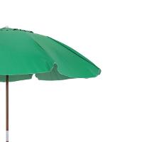 Guarda Sol 2,40 Metros Verde Bandeira em Bagum Caiobá e Alumínio com Vareta de Fibra Bel - 3