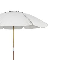 Guarda Sol 2,40 Metros Branco Bagum Caiobá e Alumínio com Vareta de Fibra Bel - 2