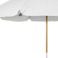 Guarda Sol 2,40 Metros Branco Bagum Caiobá e Alumínio com Vareta de Fibra Bel - 3