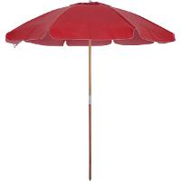 Guarda Sol 2,20m em Bagum Guararapi Vermelho Bel - 1