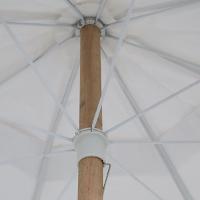 Guarda Sol 2,20m em Bagum Guararapi Branco Bel - 5