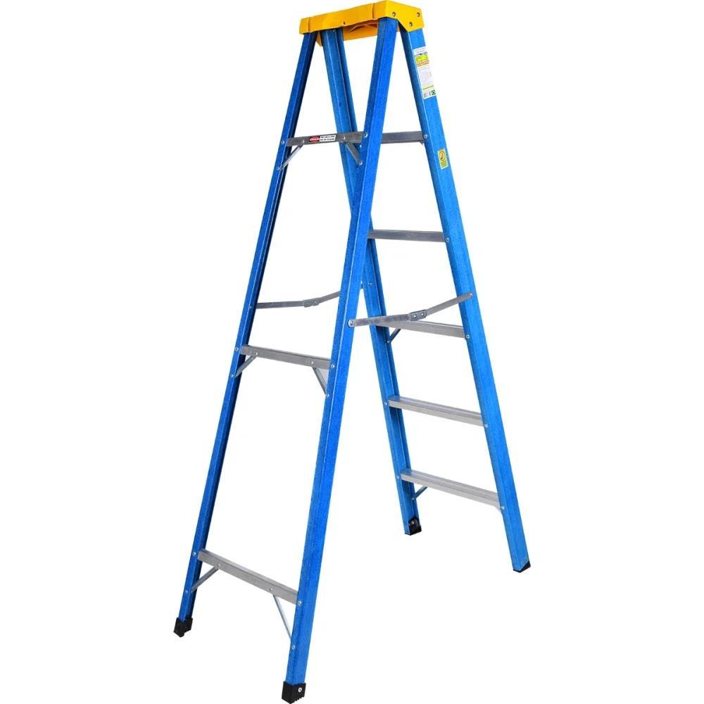 Escada Em Fibra Com 6 Degraus Capacidade 120Kg Worker - 2