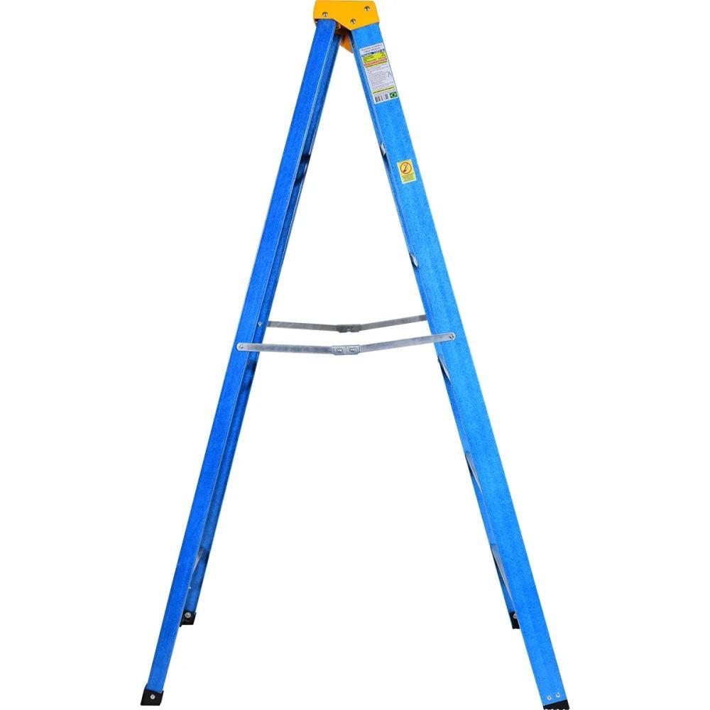 Escada Em Fibra Com 6 Degraus Capacidade 120Kg Worker - 3