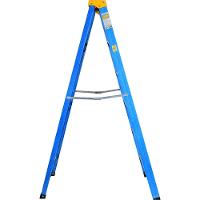 Escada Em Fibra Com 6 Degraus Capacidade 120Kg Worker - 3