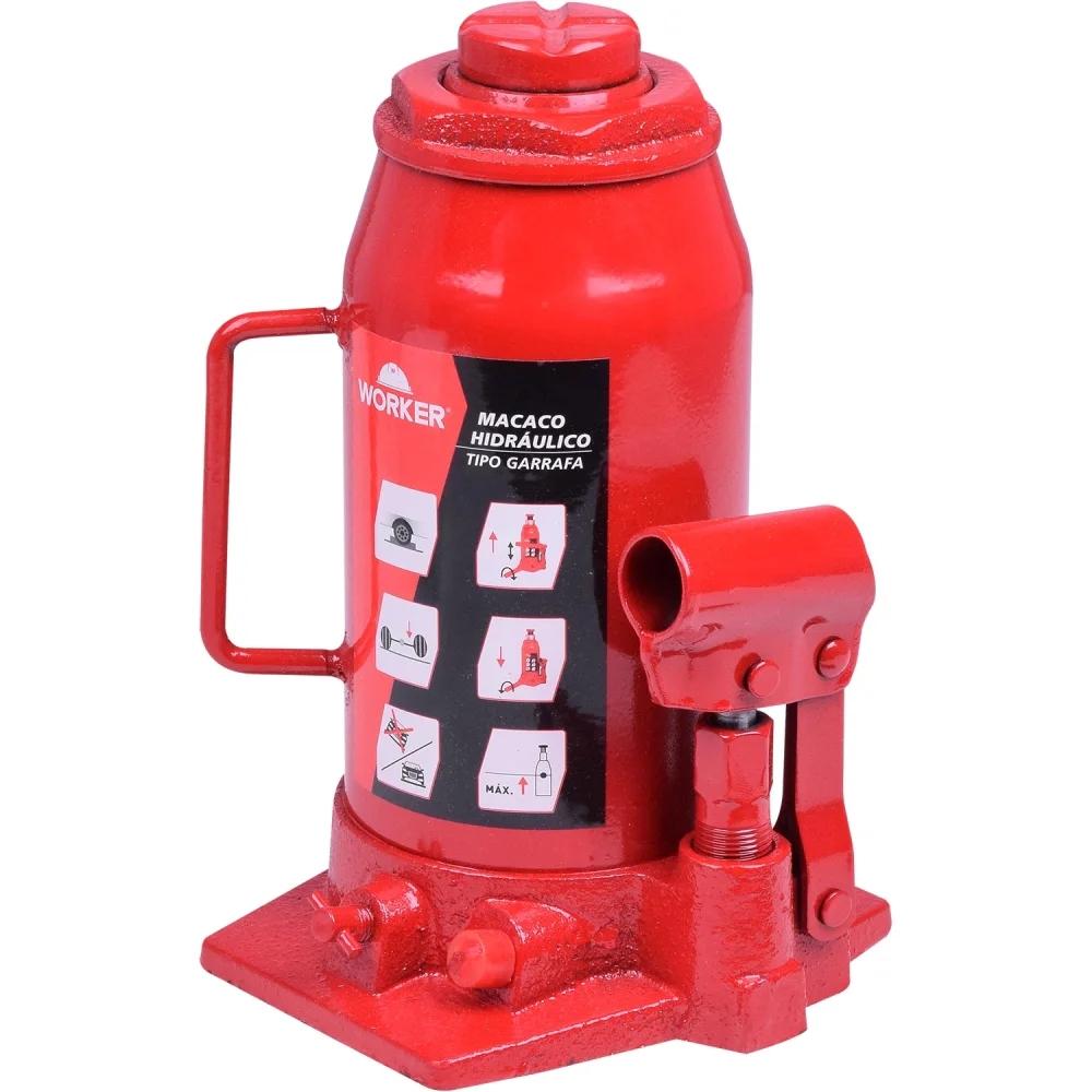 Macaco Hidráulico Garrafa 16 Toneladas 250-490mm Worker - 4