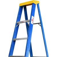 Escada Em Fibra Com 8 Degraus Capacidade 150Kg Worker - 5