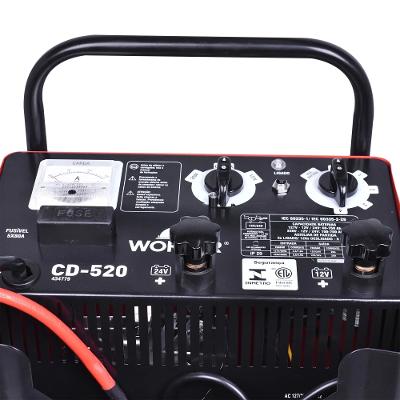 Carregador De Bateria 60/750Ah 12/24V Bivolt Com Aux. Partida CD520 Worker