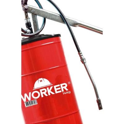 Bomba Graxa Balde 14Kg Alavanca Manual Worker