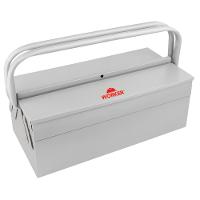 Caixa Metálica Para Ferramentas Sanfonada 40X20X16Cm 3 Gavetas Worker - 3