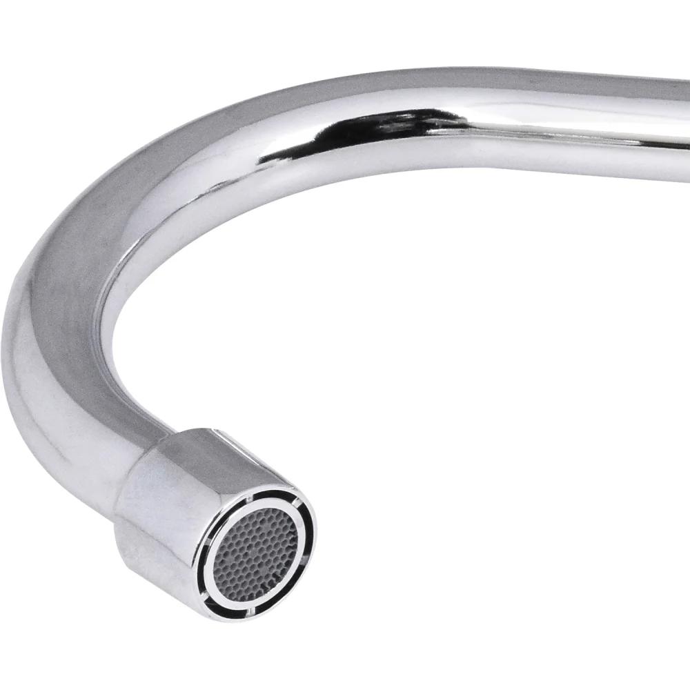 Torneira Para Cozinha Bica Móvel Mesa Latão Cromado Abertura Rápida C60 Liege - 3