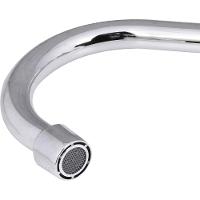 Torneira Para Cozinha Bica Móvel Mesa Latão Cromado Abertura Rápida C60 Liege - 3