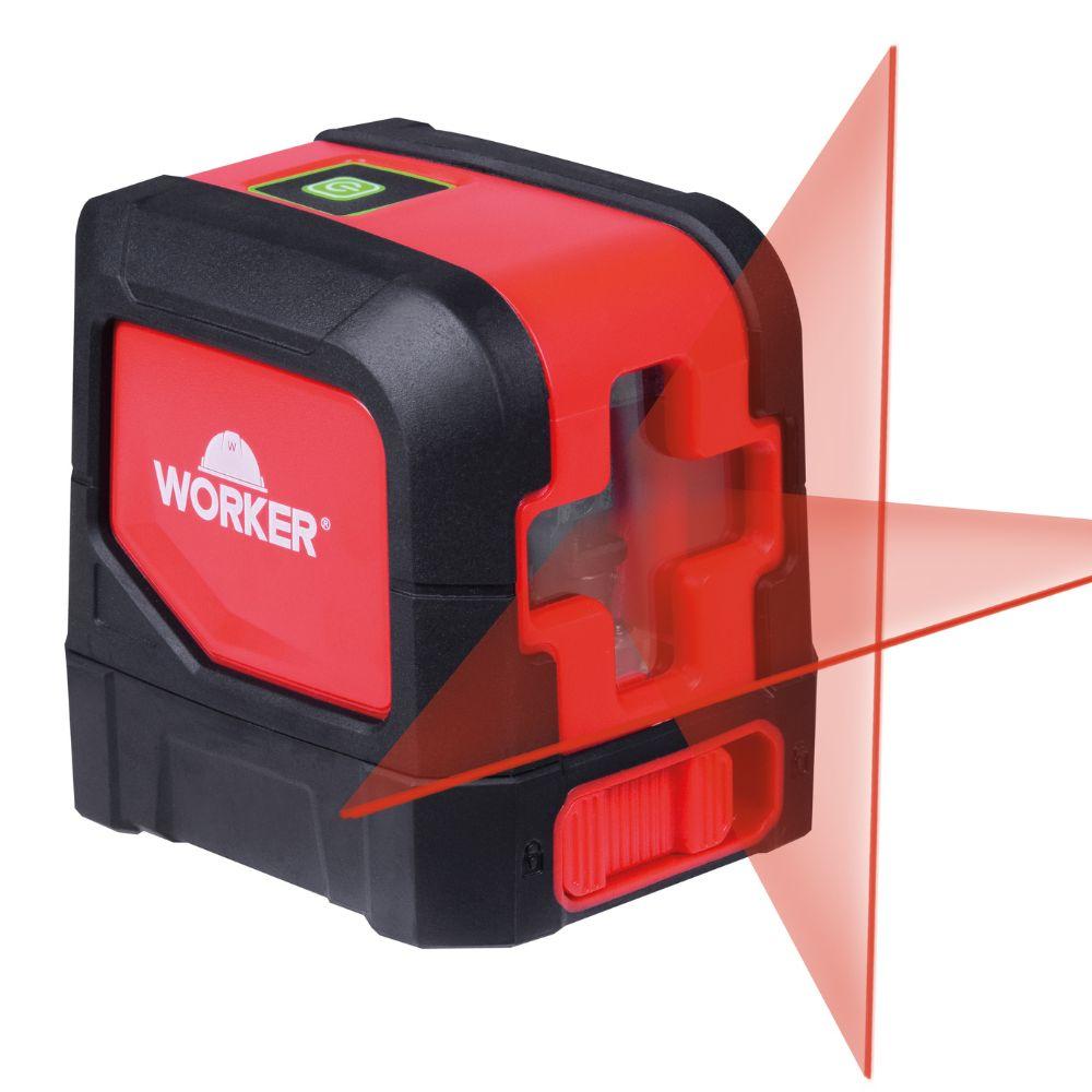 Nível Laser 15M Auto Nivelamento Laser Vermelho Worker - 4