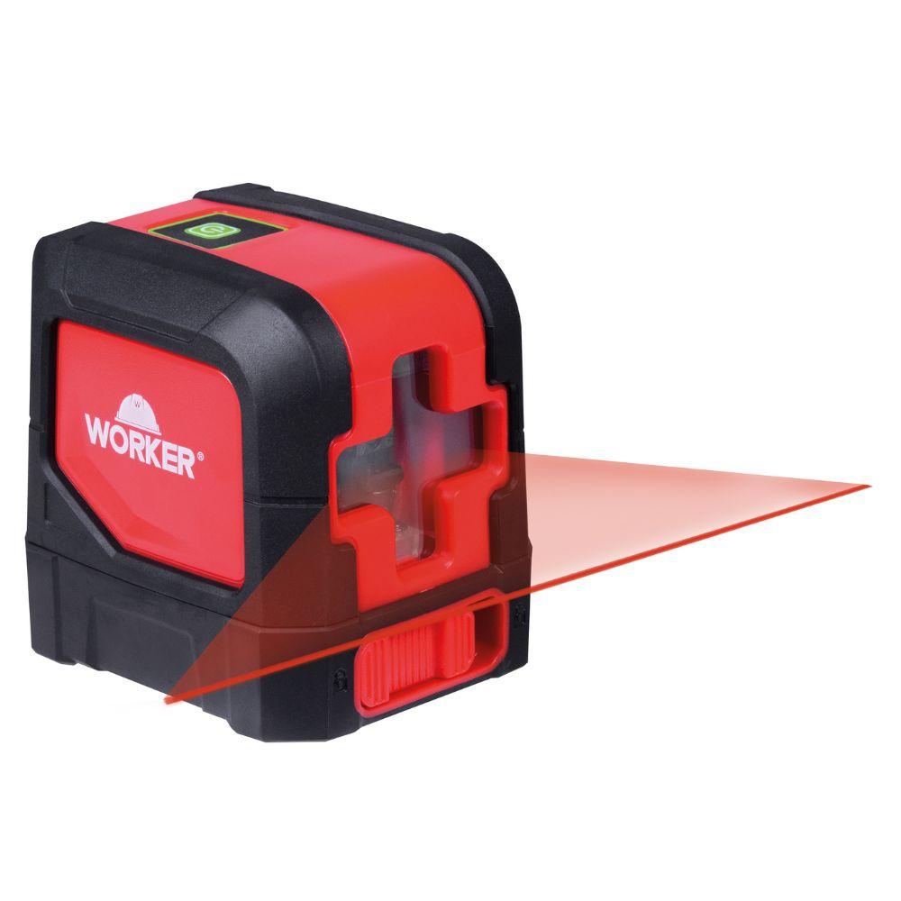 Nível Laser 15M Auto Nivelamento Laser Vermelho Worker - 5