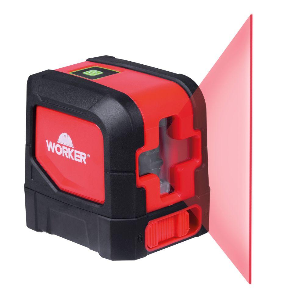 Nível Laser 15M Auto Nivelamento Laser Vermelho Worker - 6