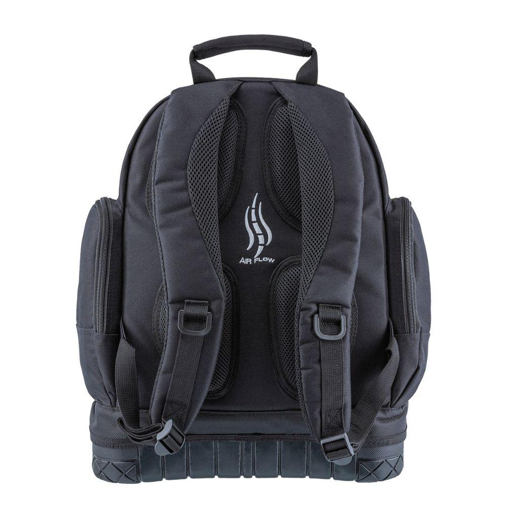 Mochila Para Ferramentas 14'' Poliéster Preta Worker - 3