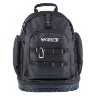 Mochila Para Ferramentas 14'' Poliéster Preta Worker - 2