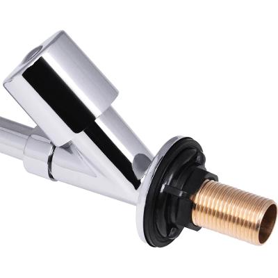 Torneira Para Lavatório Bica Móvel Mesa Latão Cromado Abertura Rápida C40 Liege