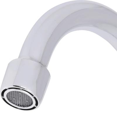 Torneira Para Cozinha Bica Móvel Parede Latão Cromado Abertura Rápida C50 Liege