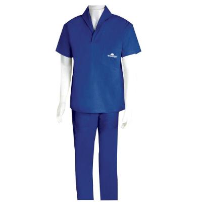 Uniforme Calca Camisa Brim Azul P Worker